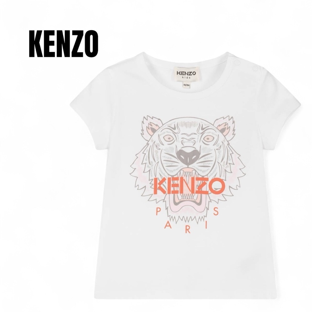 Kenzo Paris Tiger T-Shirt 4T Girls